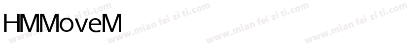 HMMove Medium字体转换